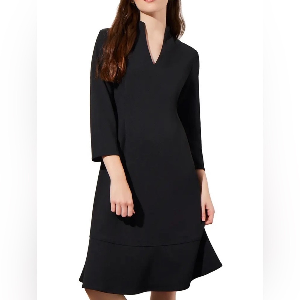 Elegant Black Women's Cocktail Dress